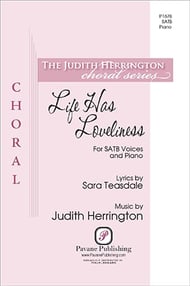 Life Has Loveliness SATB choral sheet music cover Thumbnail